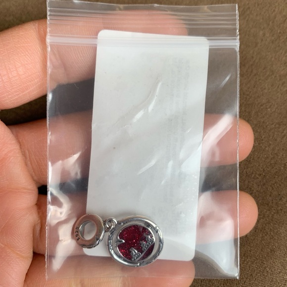 NWOT Stranger Things Glow-in-the-dark Upside Down Dangle Charm Sterling Silver - Picture 7 of 13